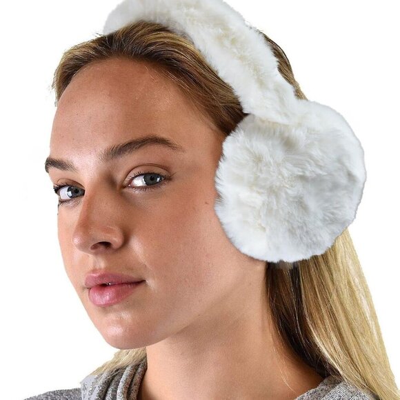 Soft Winter Warm Adjustable Headband Ear Warmer Earmuffs - Picture 3 of 3